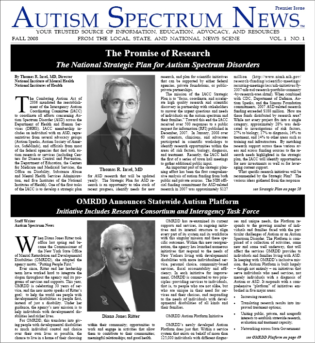 ASN Fall 2008 Premier Issue