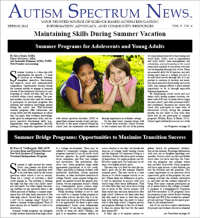 ASN Spring 2013 Issue