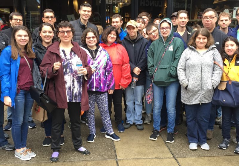 This year, POINT participants, pictured here in front of the Country Music Hall of Fame, took their annual group trip to Nashville, Tennessee