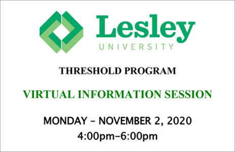 Lesley Threshold Open House November 2020
