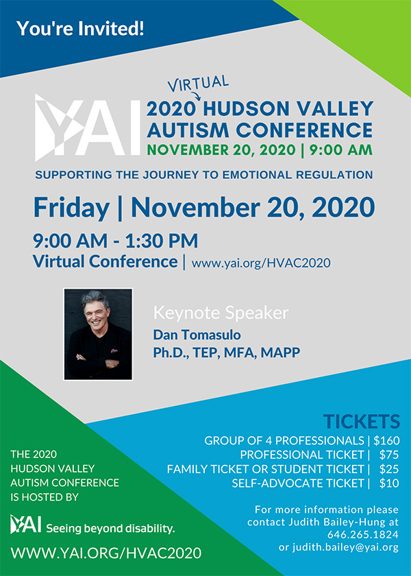 YAI 2020 Virtual Hudson Valley Autism Conference