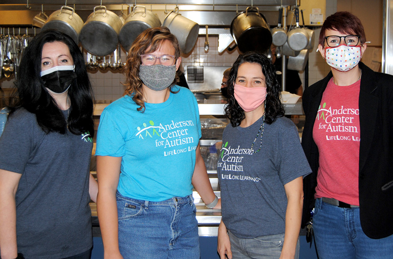 From Left to Right: L-R: Gina Willamson, Amanda Adams, Rebecca Stanmyer, Alex Mellor