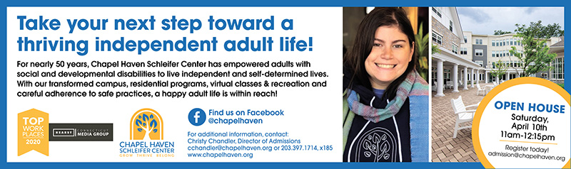 Chapel Haven Quarter Page Spring 2021