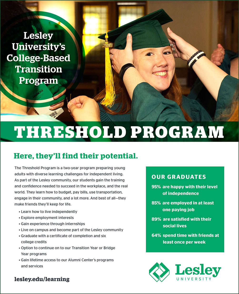 The Threshold Program at Lesley University